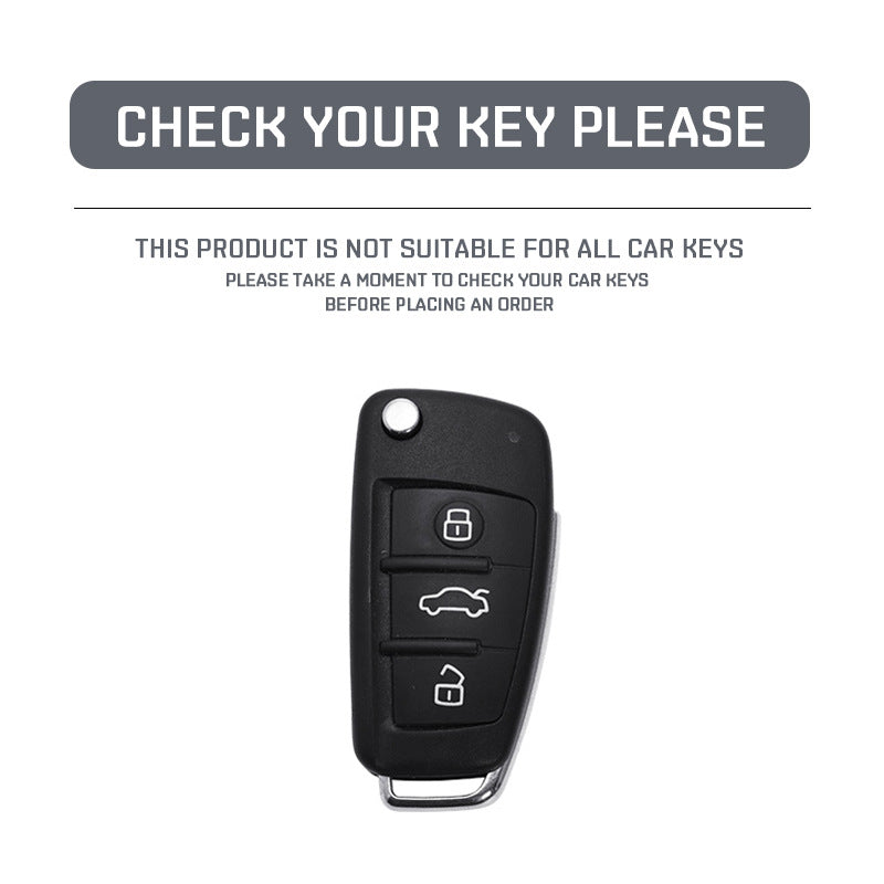 Key cover packaging, single piece