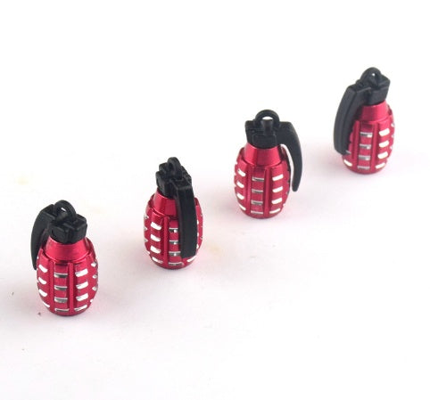 Grenade valve caps product packaging
